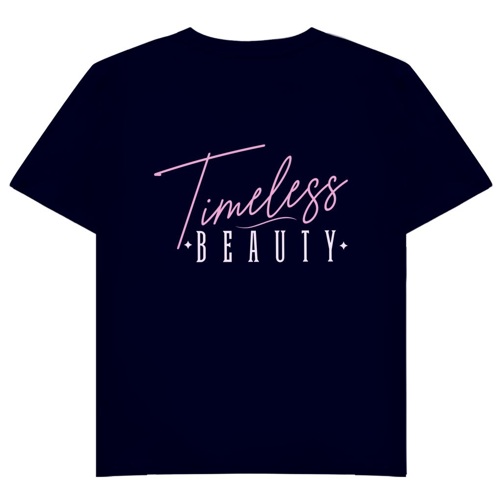 T-Shirt "Timeless" V-Neck Brust& Rückendruck