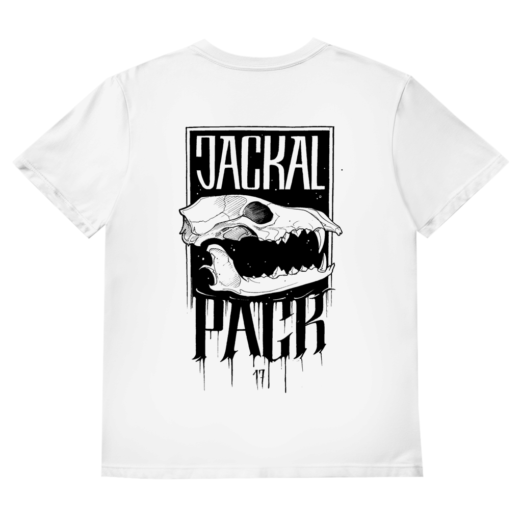 Herren V-Neck T-Shirt "JP MEMBER" | Rückendruck