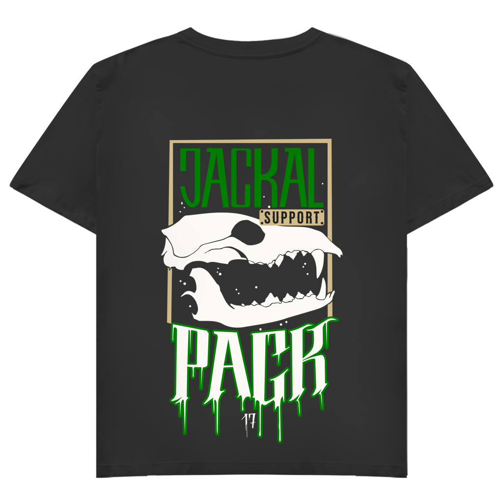 T-Shirt "JP SUPPORT" V-Neck Rückendruck | Damen