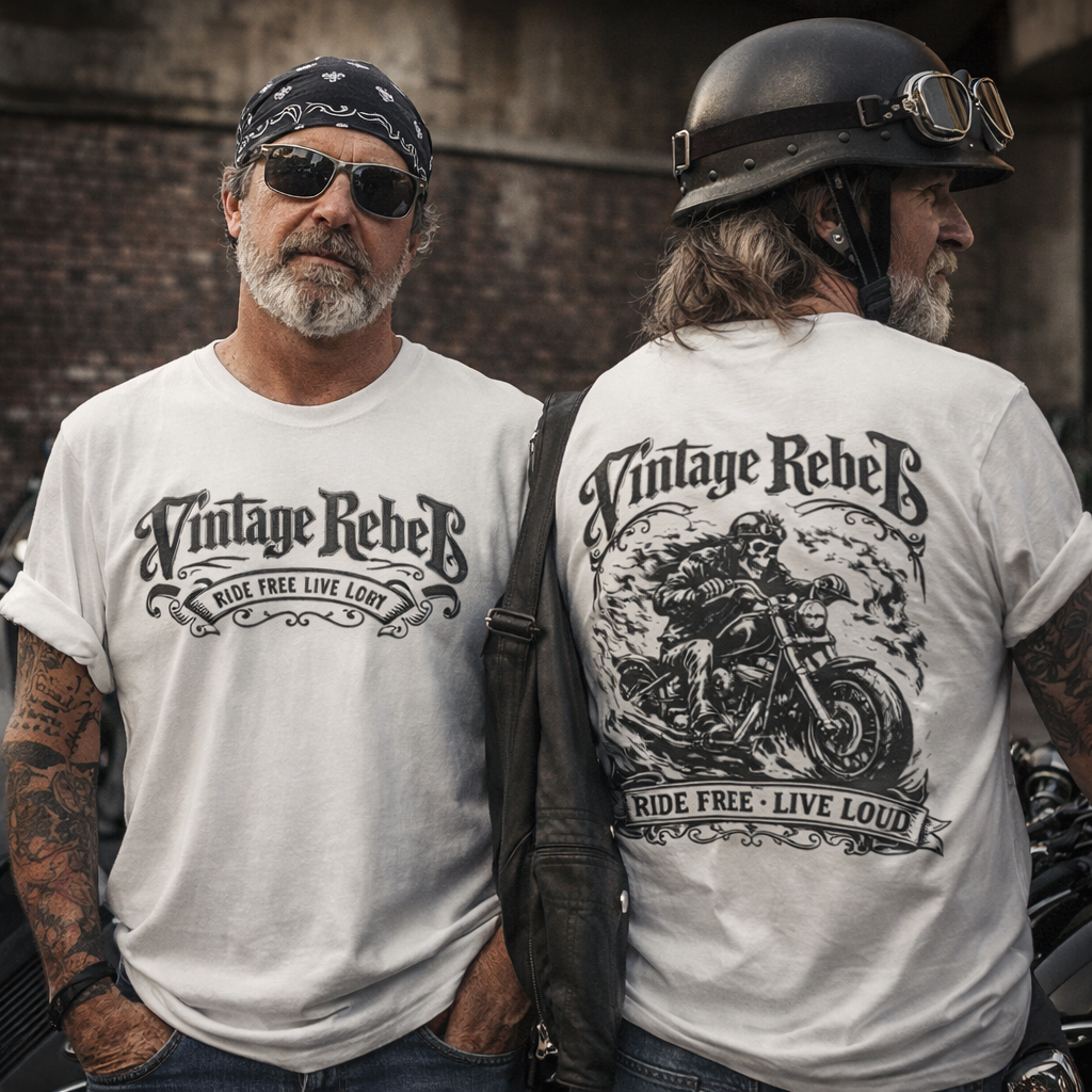Herren T-Shirt "Biker Skull"