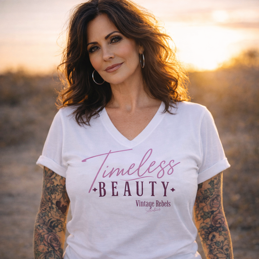 T-Shirt "Timeless" V-Neck