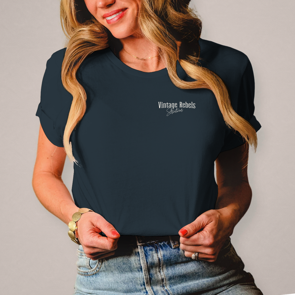 T-Shirt " RIDE " Brust- & Rückendruck