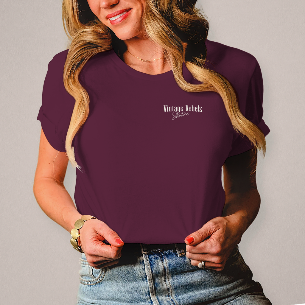 T-Shirt " RIDE " Brust- & Rückendruck