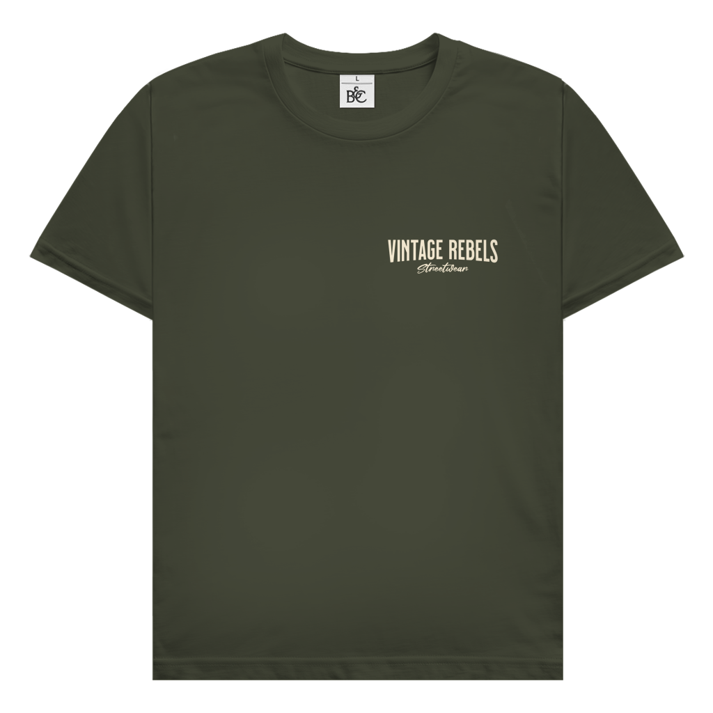 T-Shirt " RIDE " Brust- & Rückendruck