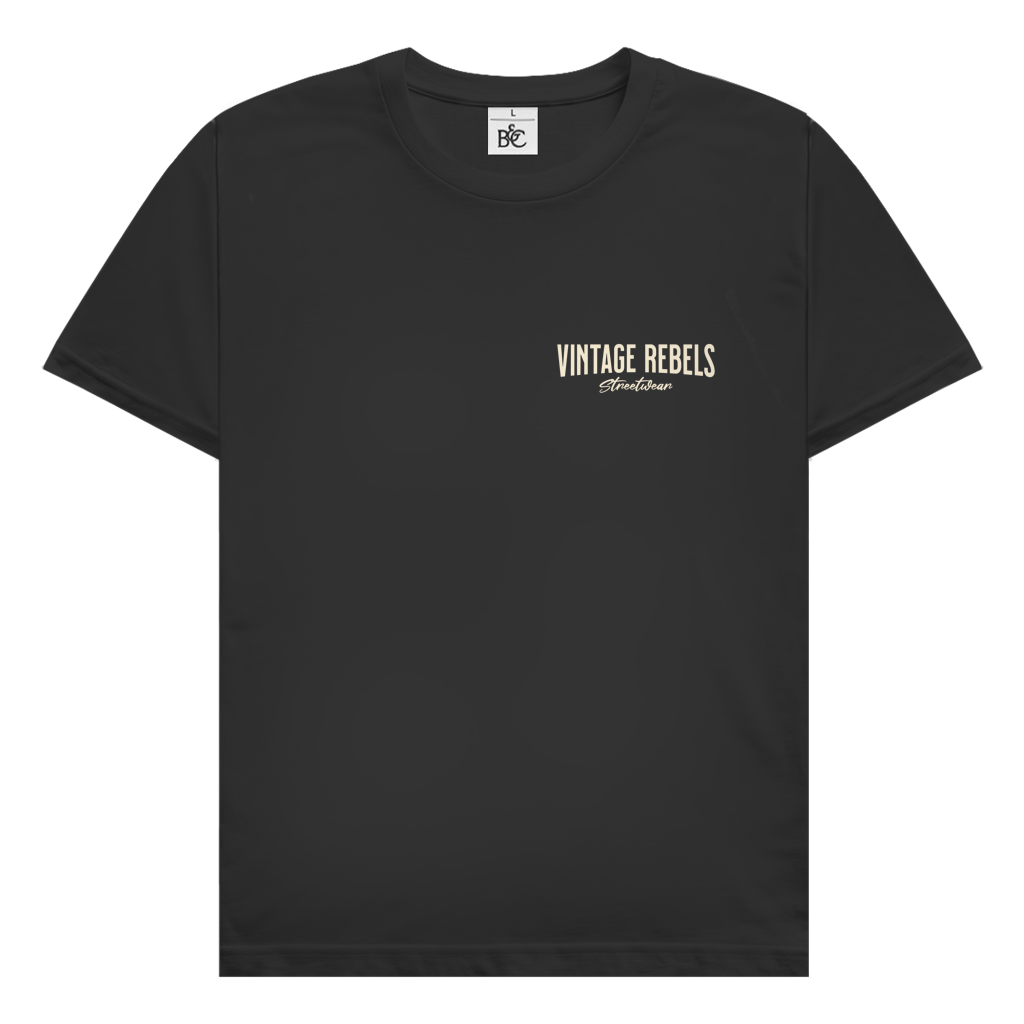 T-Shirt " RIDE " Brust- & Rückendruck
