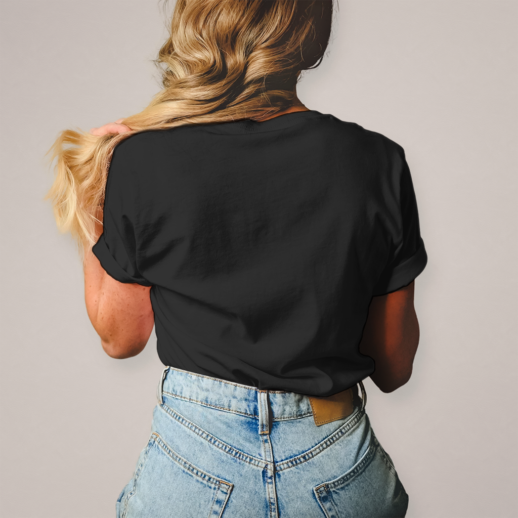 T-Shirt "RIDE" Brustdruck