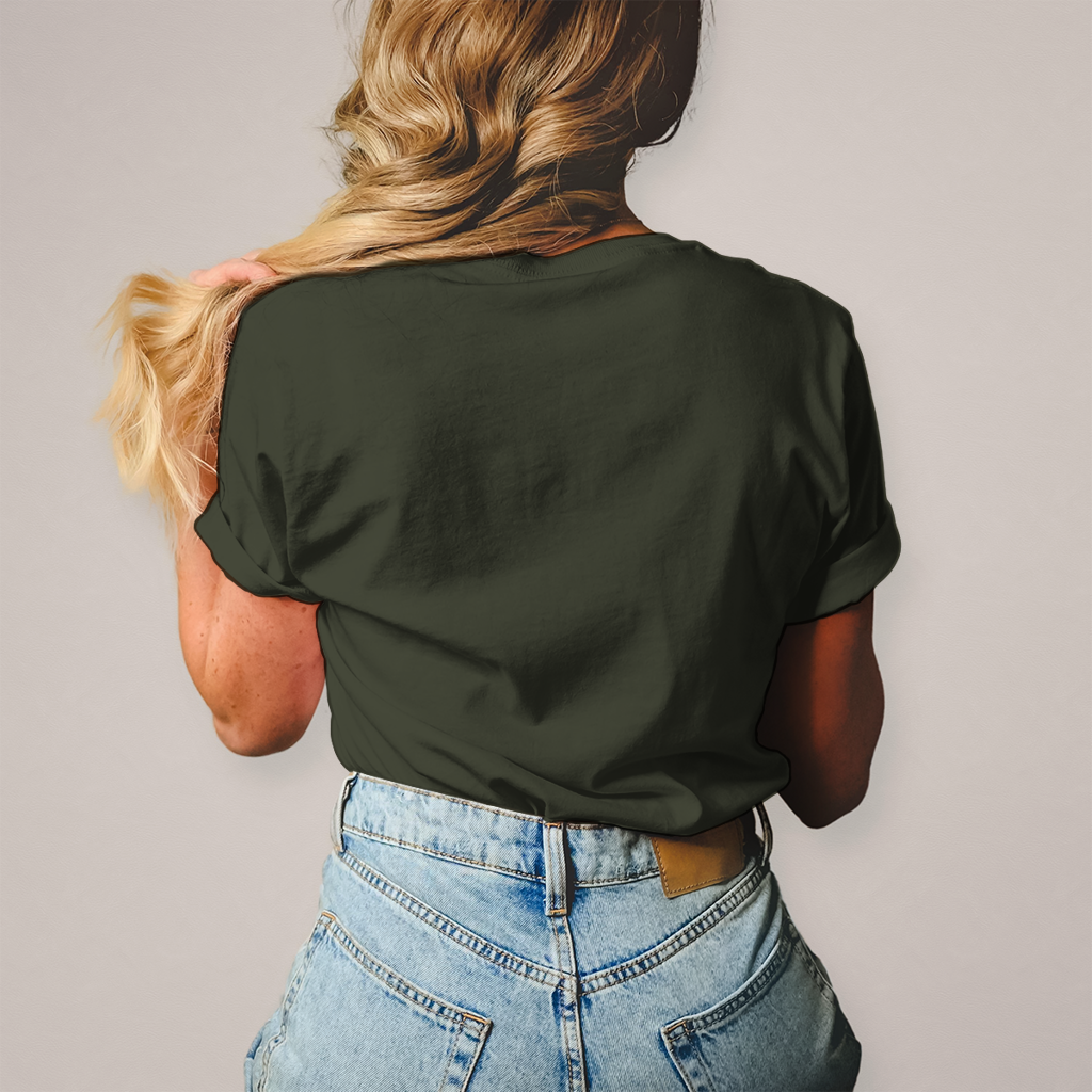 T-Shirt "RIDE" Brustdruck
