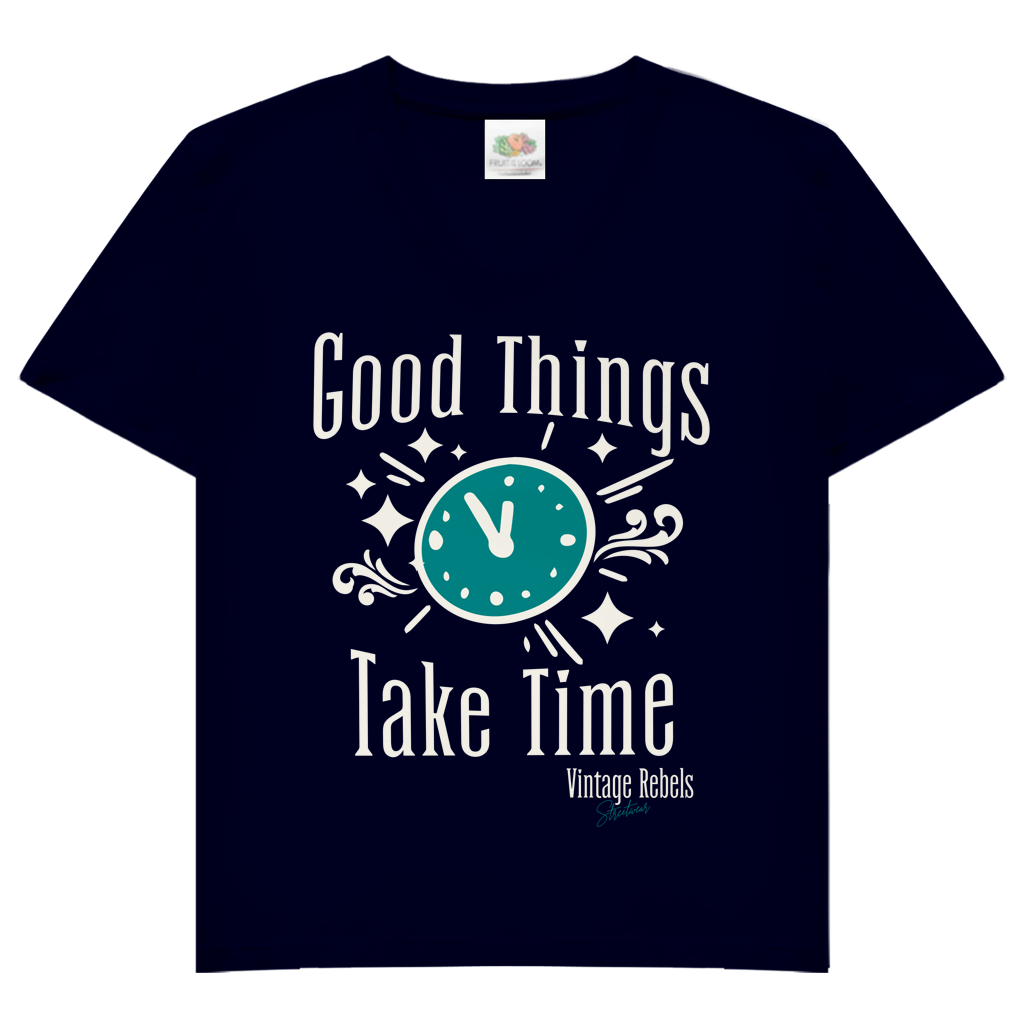 T-Shirt "Good Things" V-Neck