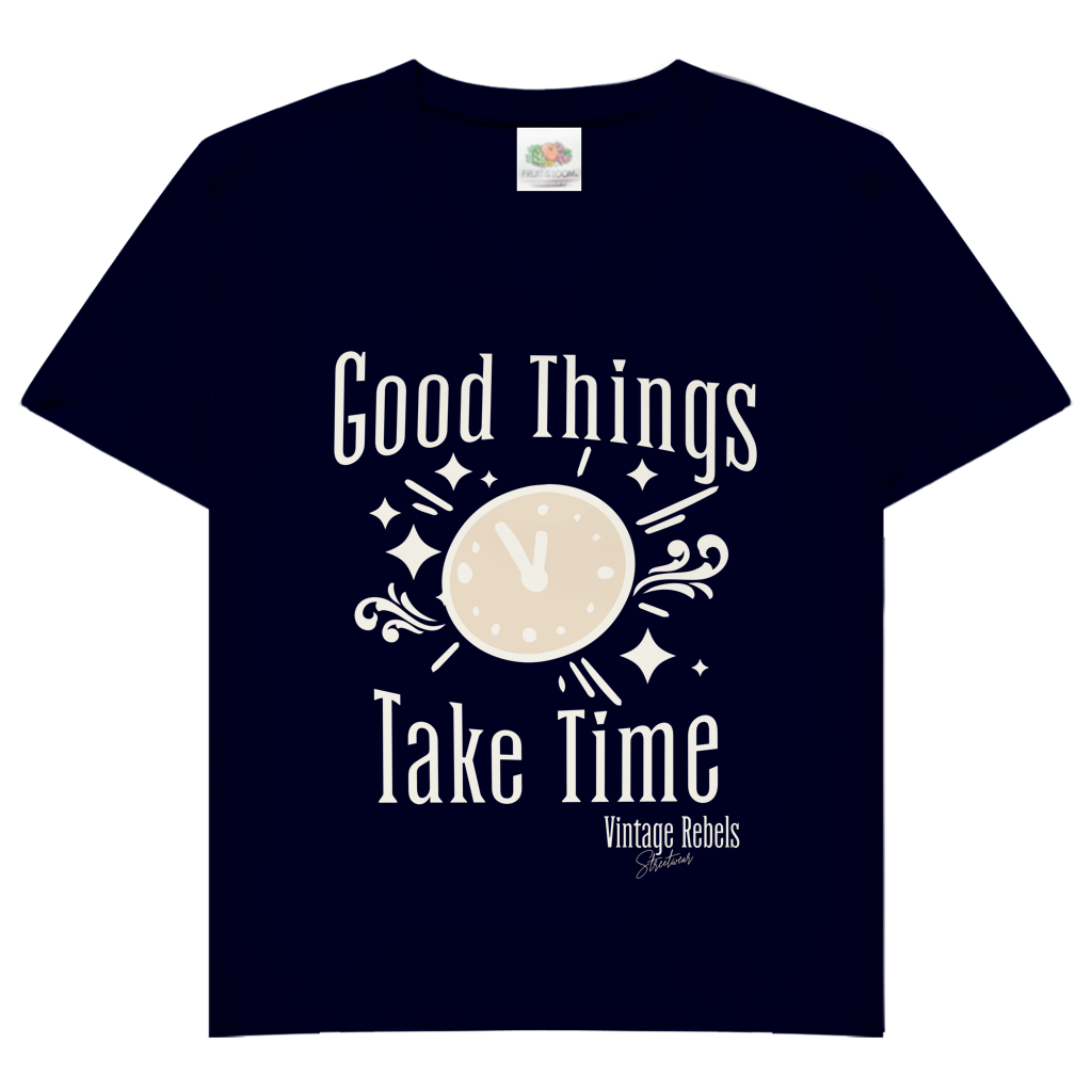 T-Shirt "Good Things"  V-Neck