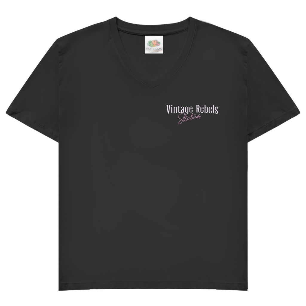 T-Shirt "Timeless" V-Neck  Brust& Rückendruck