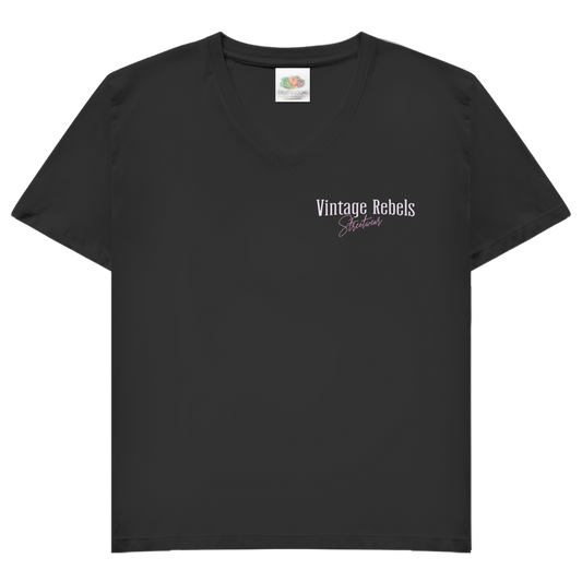 T-Shirt "Timeless" V-Neck  Brust& Rückendruck
