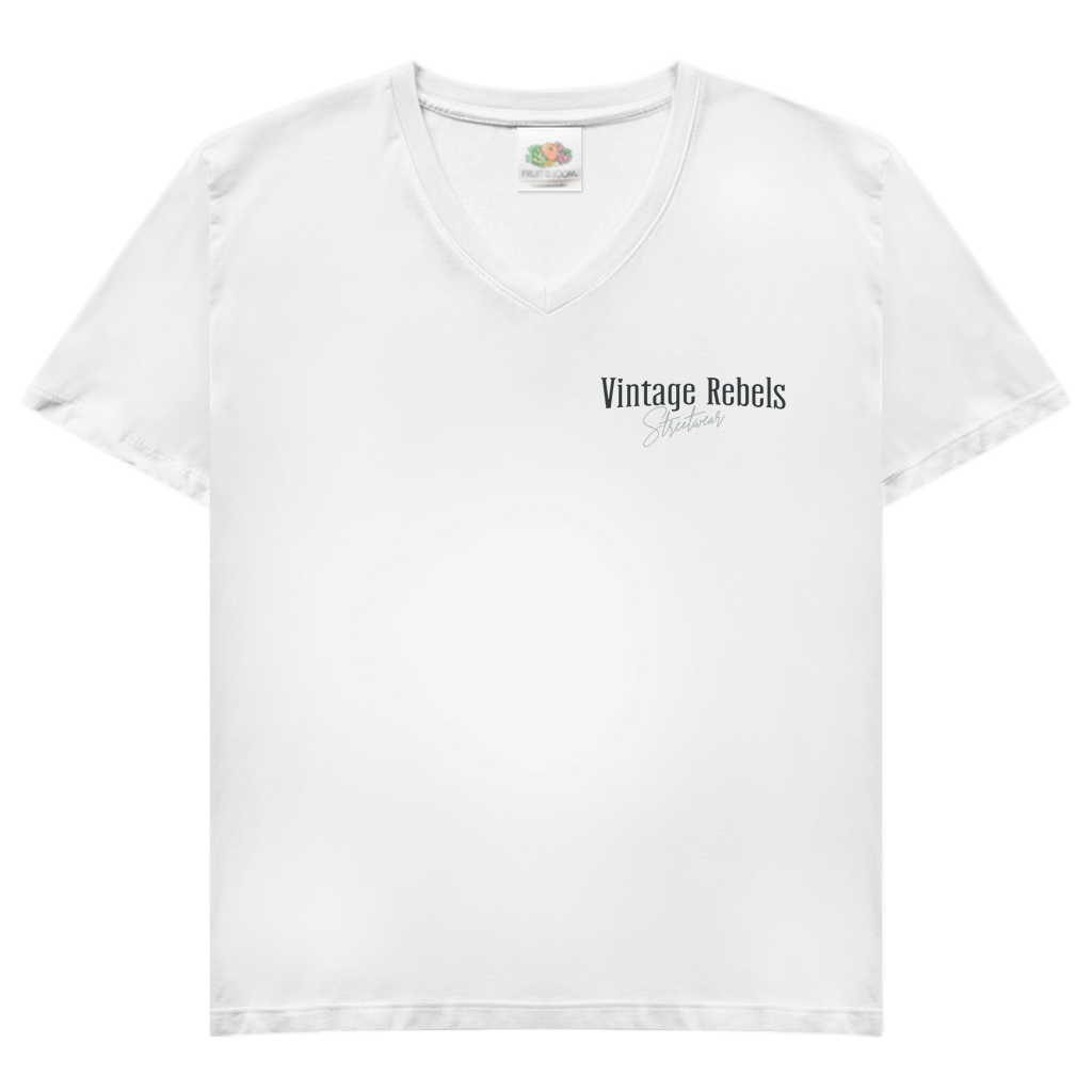 T-Shirt "Timeless" V-Neck  Brust& Rückendruck