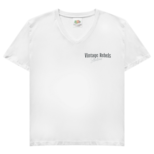 T-Shirt "Timeless" V-Neck  Brust& Rückendruck