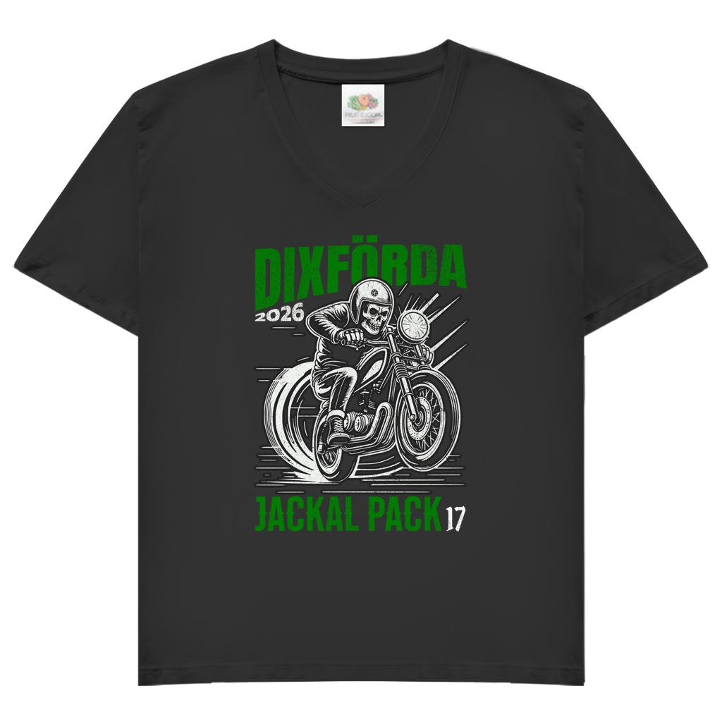 T-Shirt V-Neck "Dixförda 2026" | Frauen