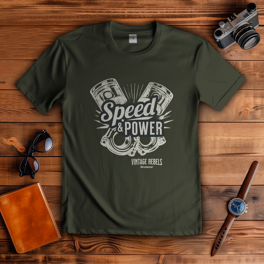 T-Shirt "Speed & Power"