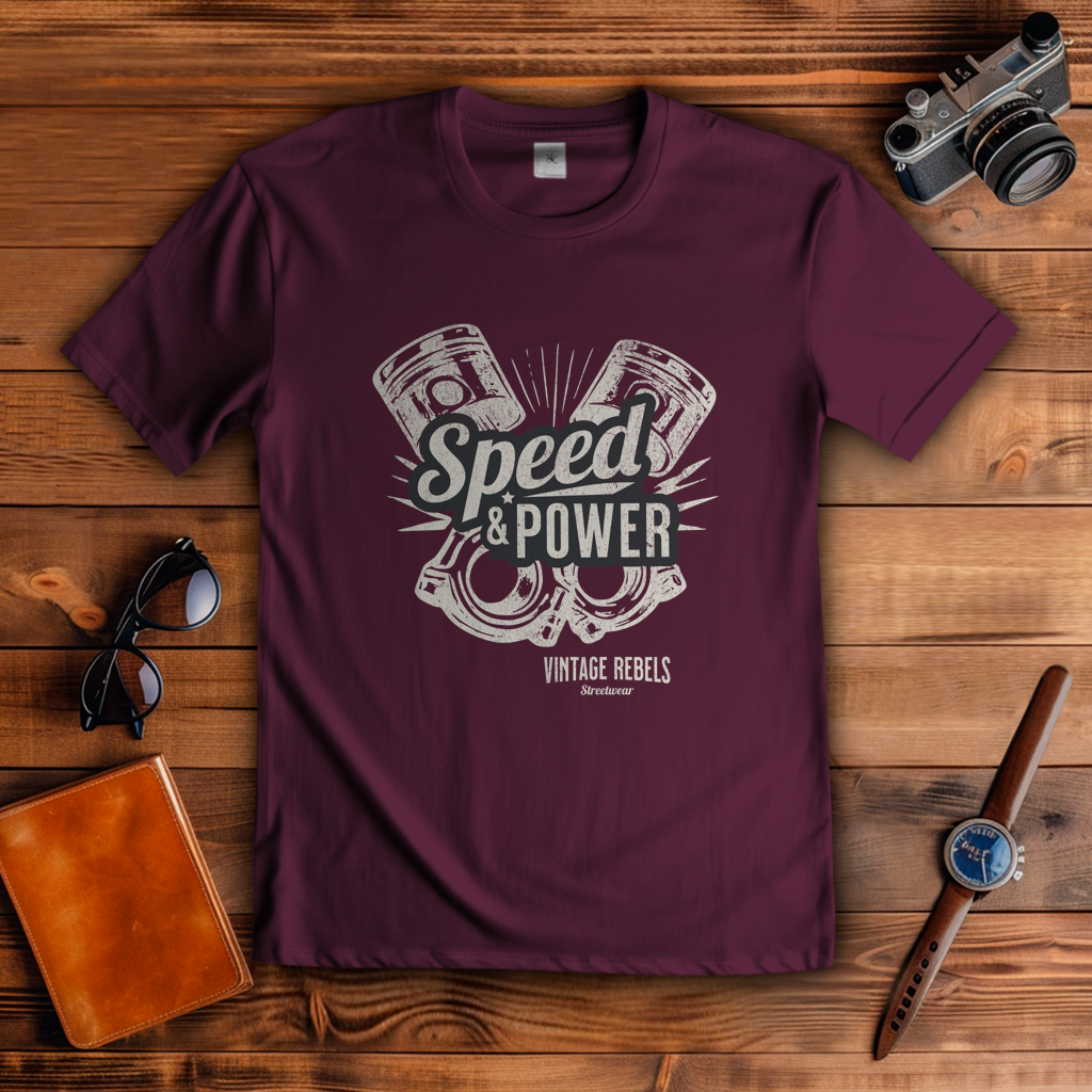 T-Shirt "Speed & Power"