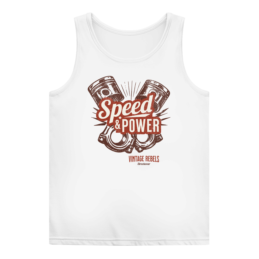 Tank Top "Speed & Power"