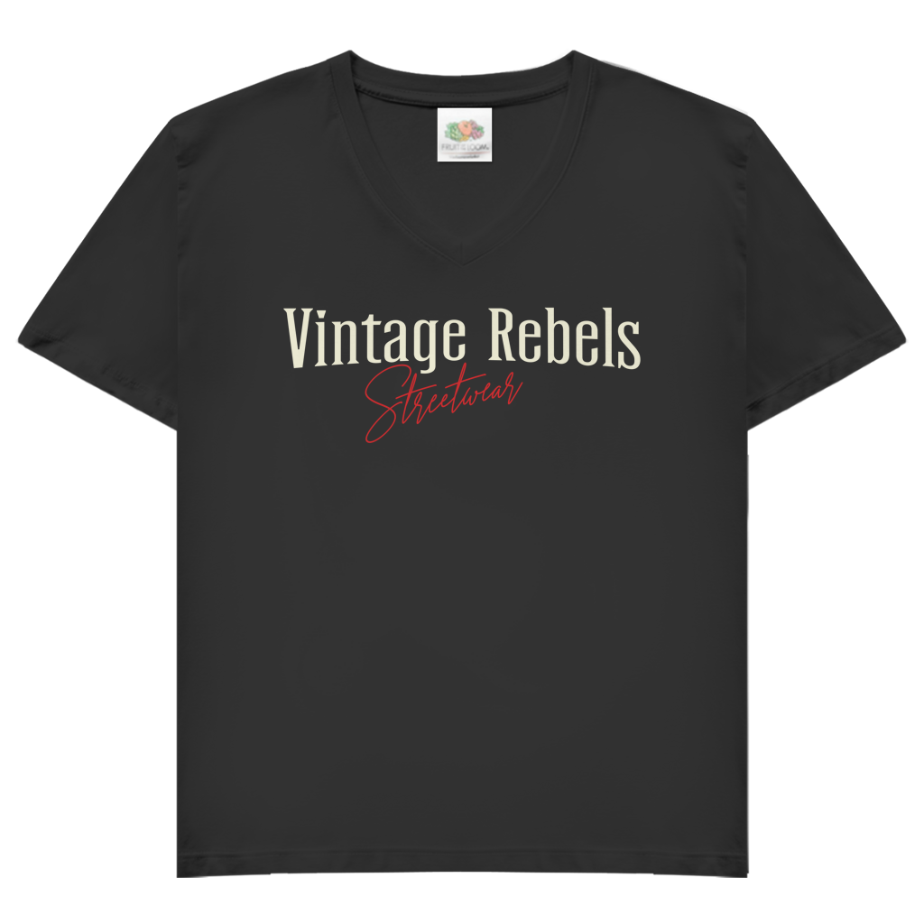T-Shirt " Born to be Classic" V- Neck Brust-& Rückendruck