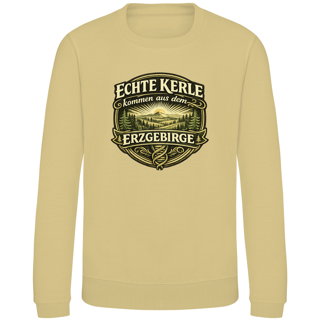 Sweatshirt "Echte Kerle kommen aus dem Erzgebirge" | Kinder