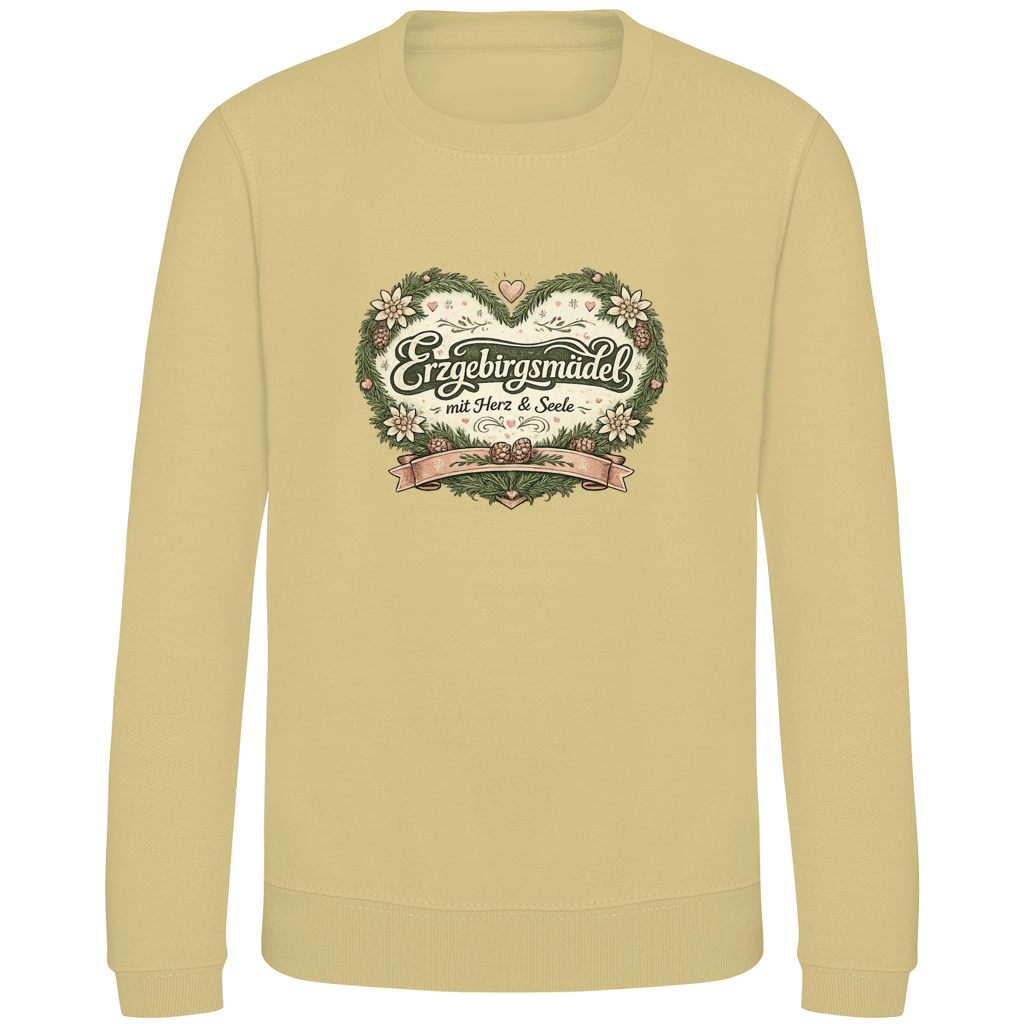 Sweatshirt "Erzgebirgsmädel" | Kinder