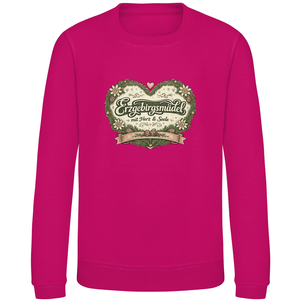 Sweatshirt "Erzgebirgsmädel" | Kinder