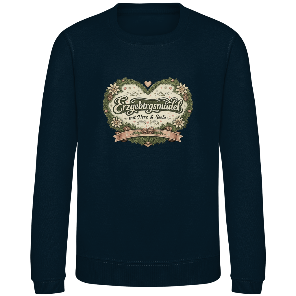 Sweatshirt "Erzgebirgsmädel" | Kinder