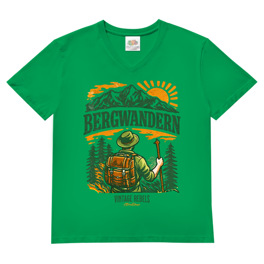 T-Shirt "Bergwandern" V-Neck