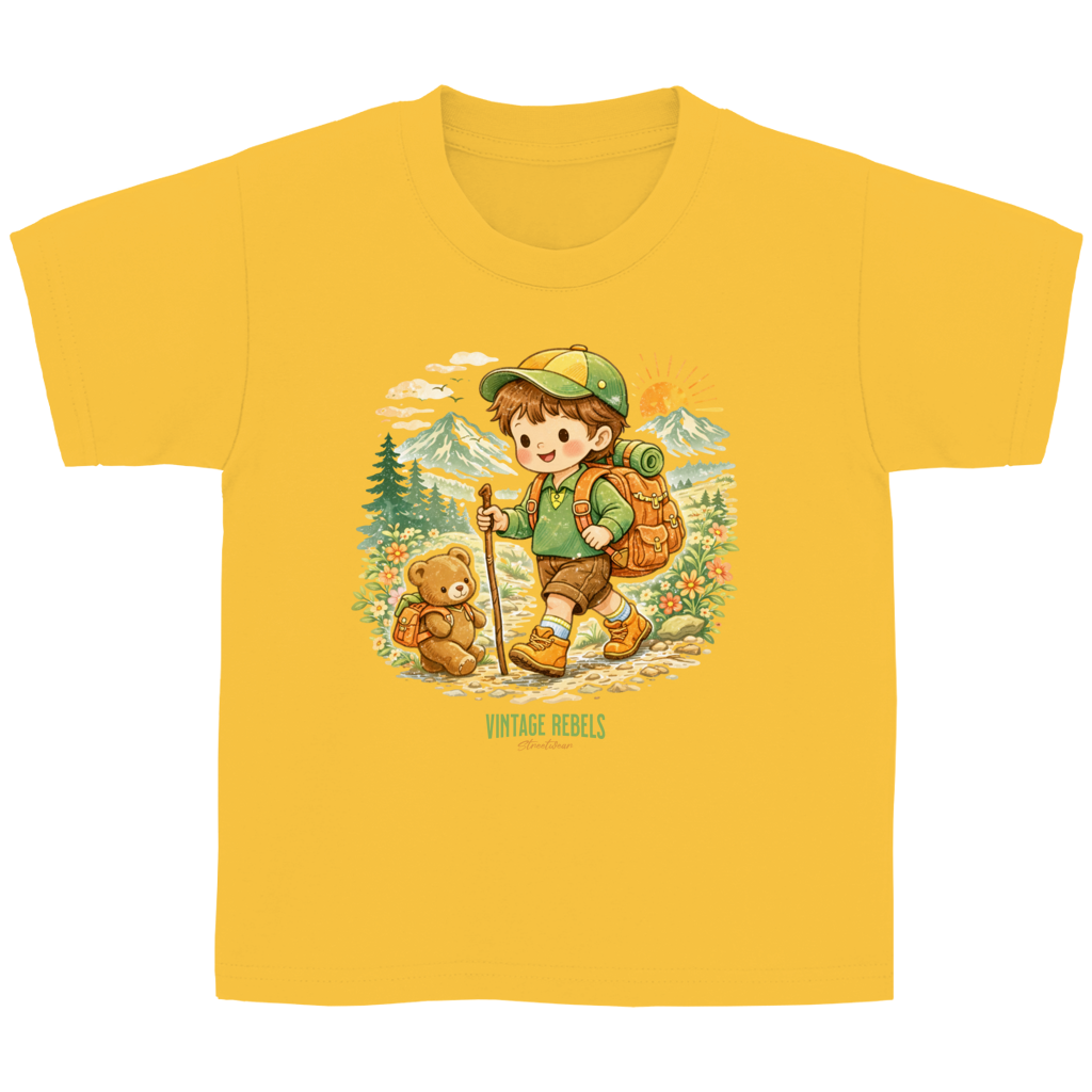 T-Shirt "wandern" für Junge und Mädchen
