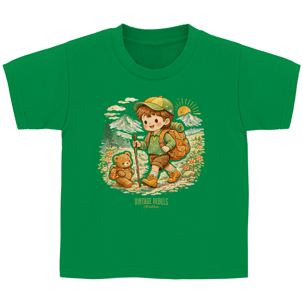 T-Shirt "wandern" für Junge und Mädchen