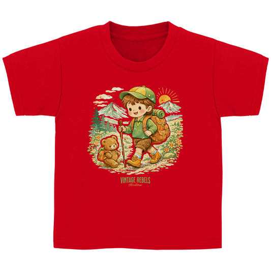 T-Shirt "wandern" für Junge und Mädchen