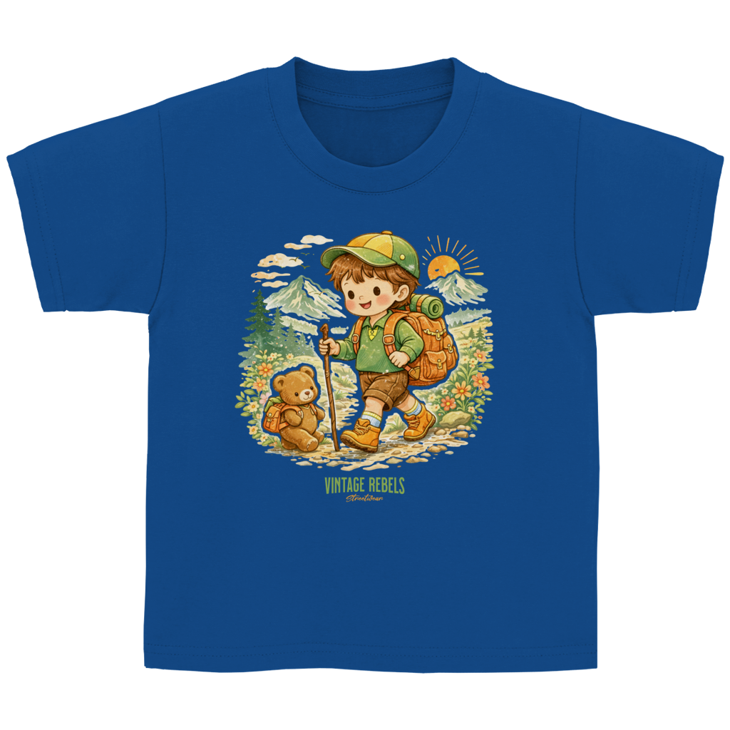 T-Shirt "wandern" für Junge und Mädchen