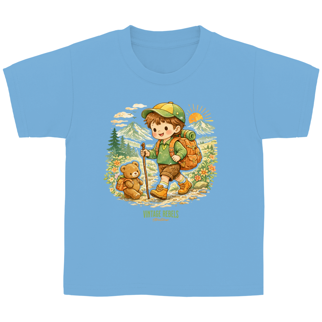 T-Shirt "wandern" für Junge und Mädchen