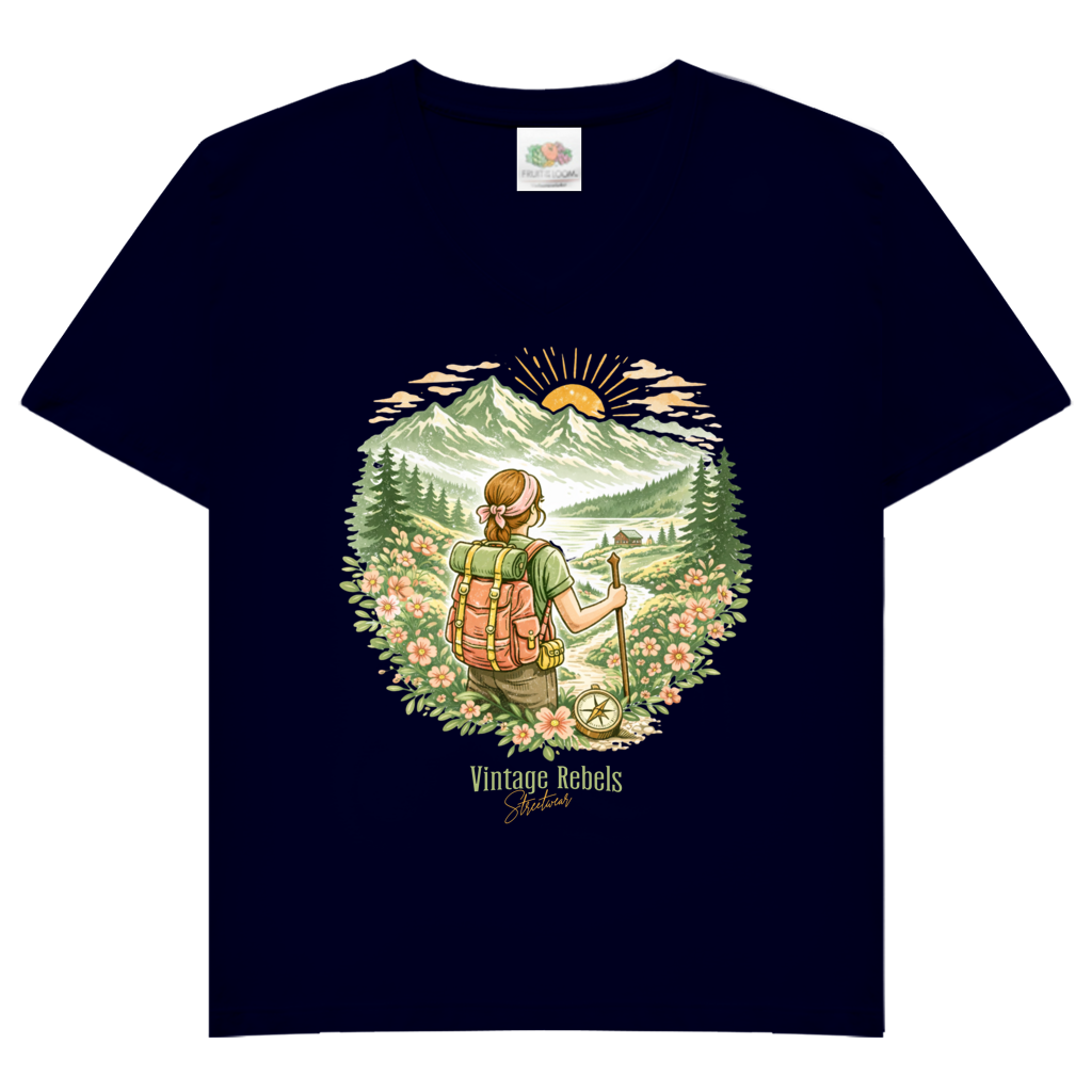 T-Shirt "wandern"