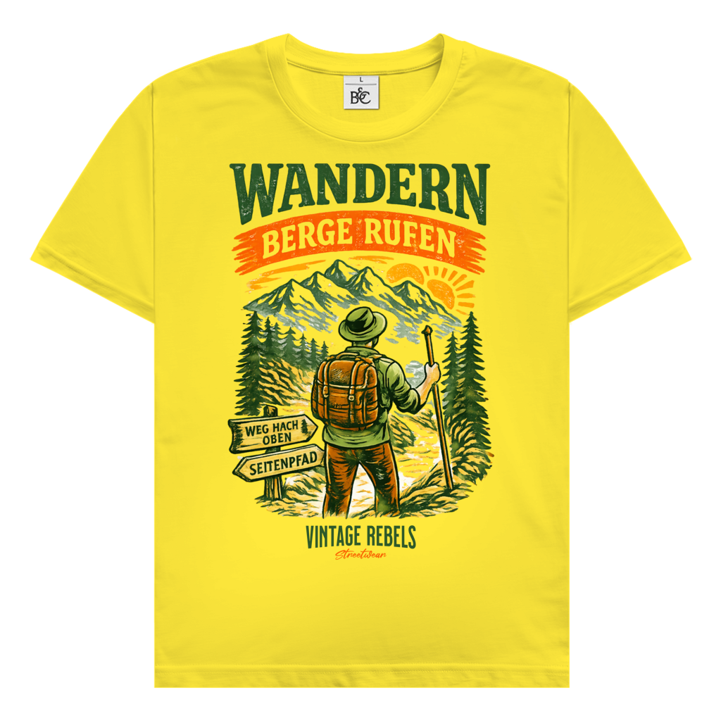 T-Shirt "Berge rufen"
