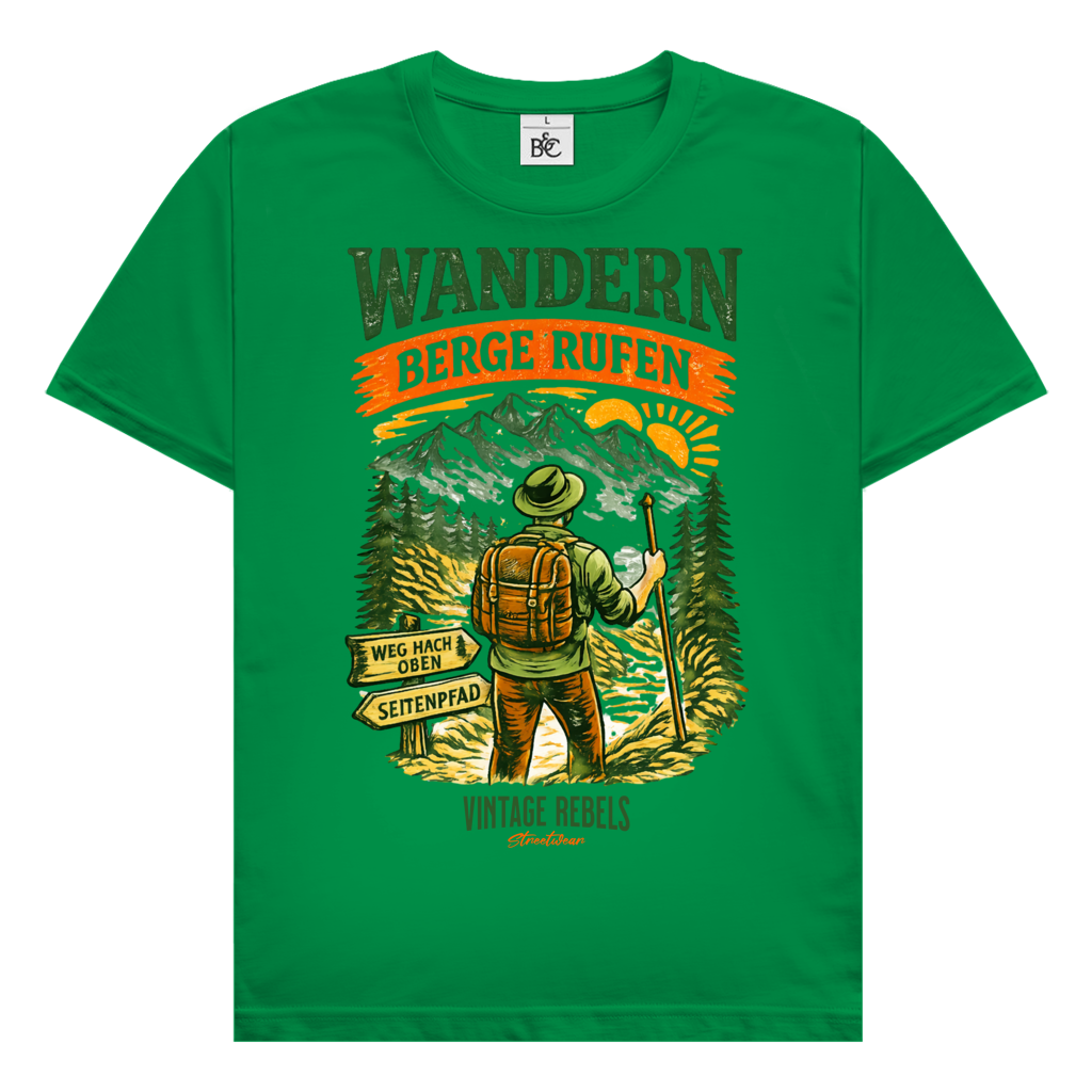 T-Shirt "Berge rufen"