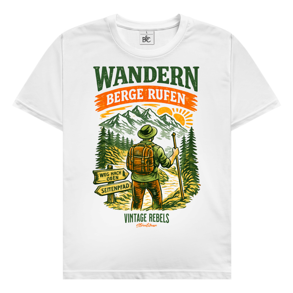 T-Shirt "Berge rufen"