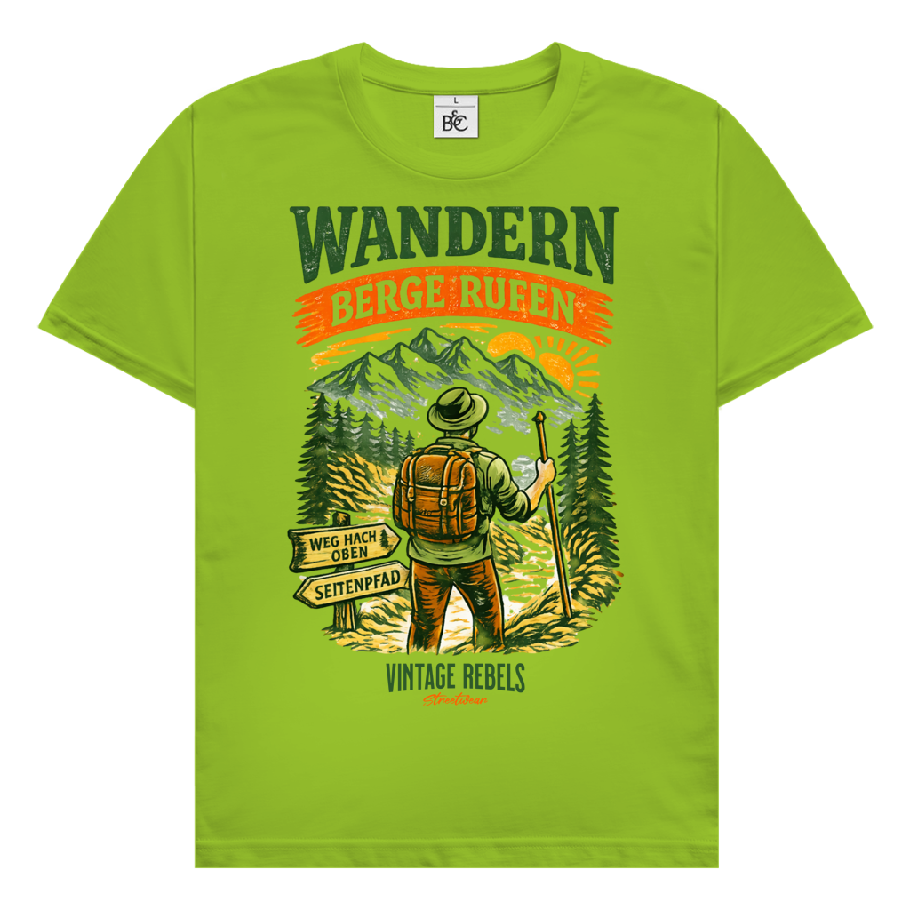 T-Shirt "Berge rufen"