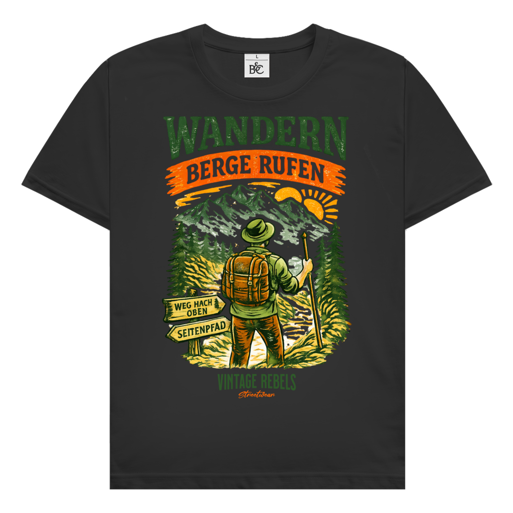 T-Shirt "Berge rufen"