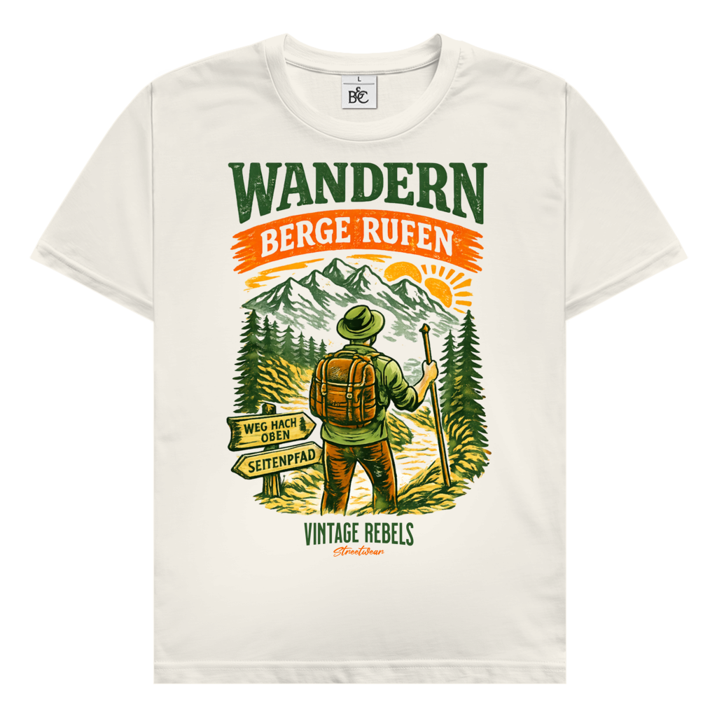 T-Shirt "Berge rufen"