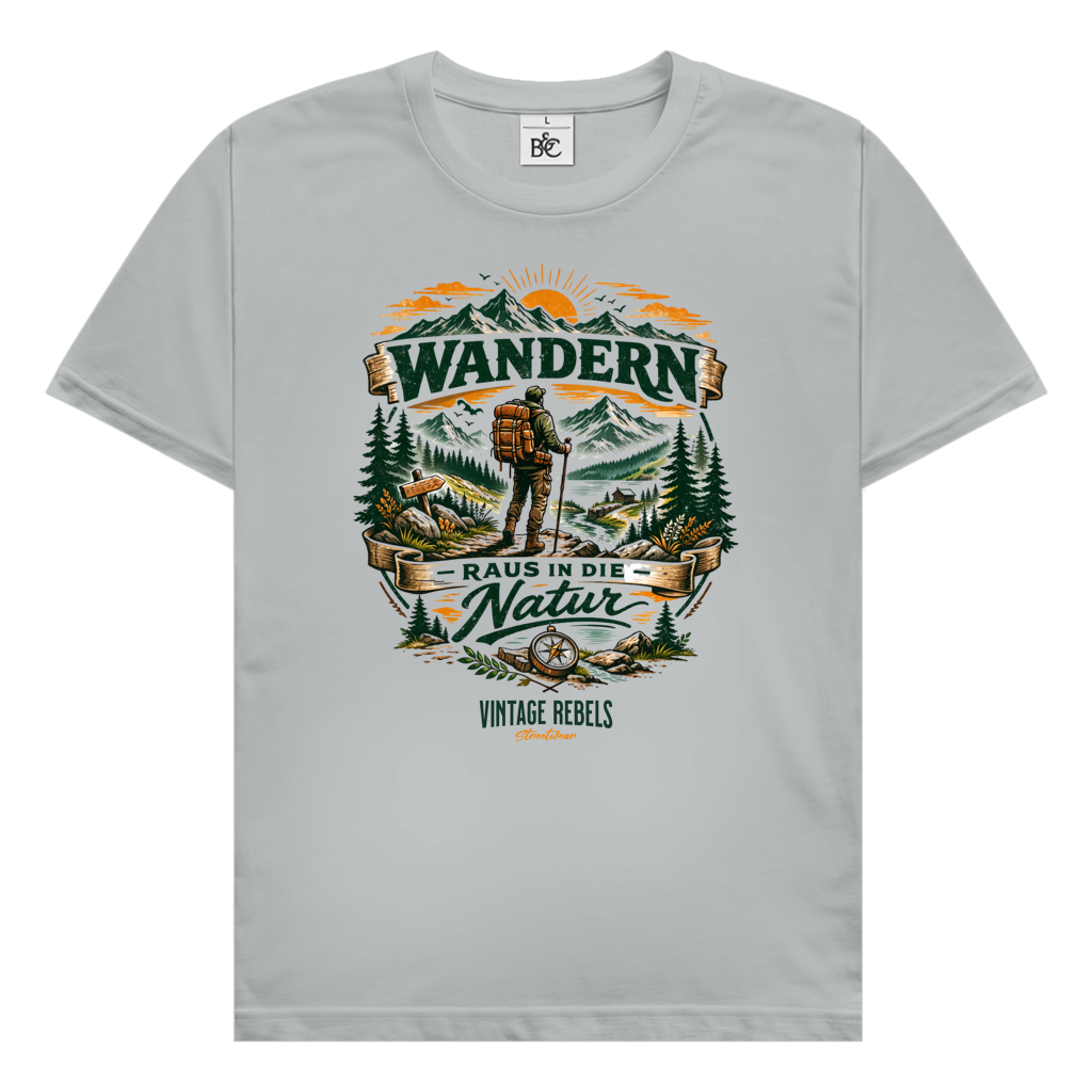 T-Shirt "raus in die Natur"
