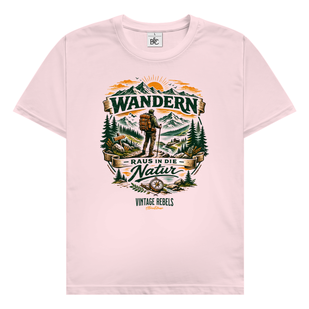 T-Shirt "raus in die Natur"