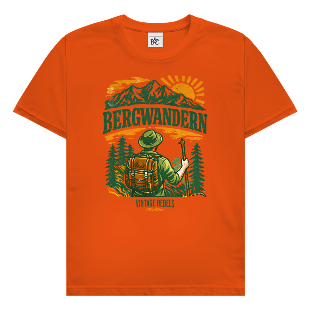 T-Shirt "Bergwandern"