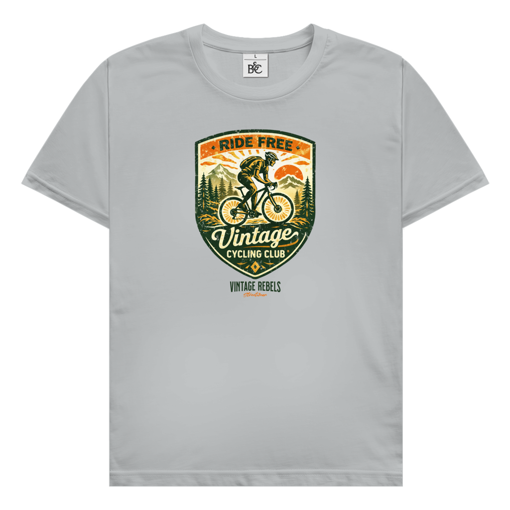 Herren T-Shirt Cycling Club Männer
