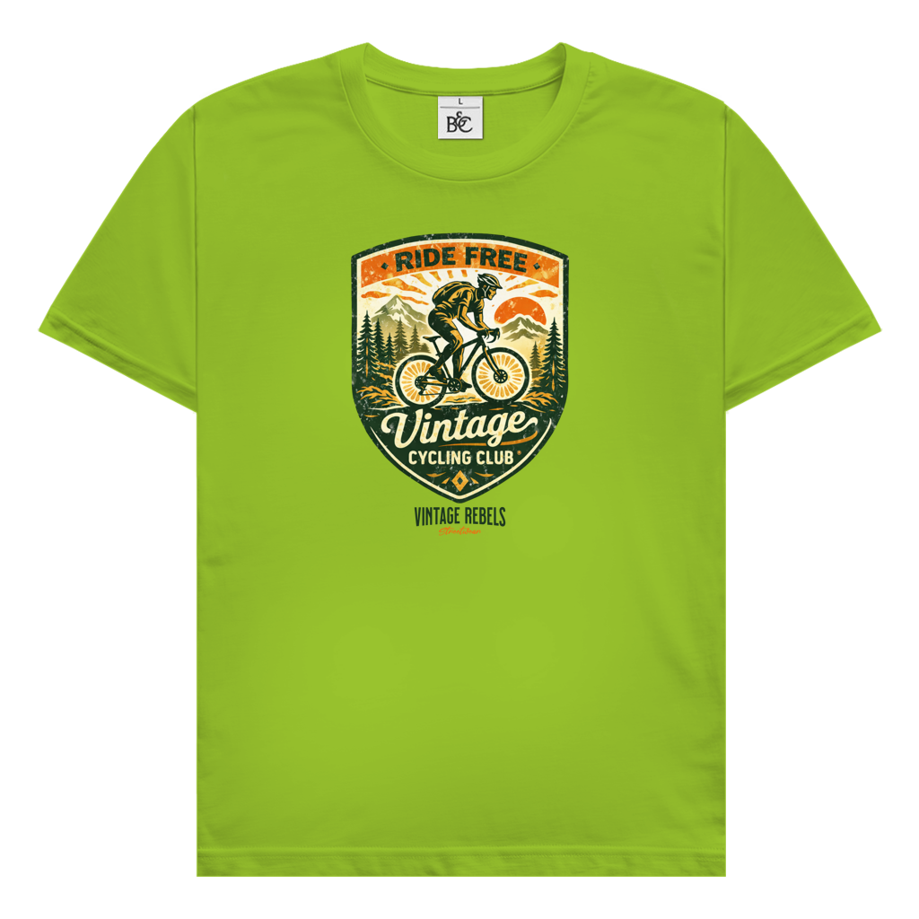Herren T-Shirt Cycling Club Männer