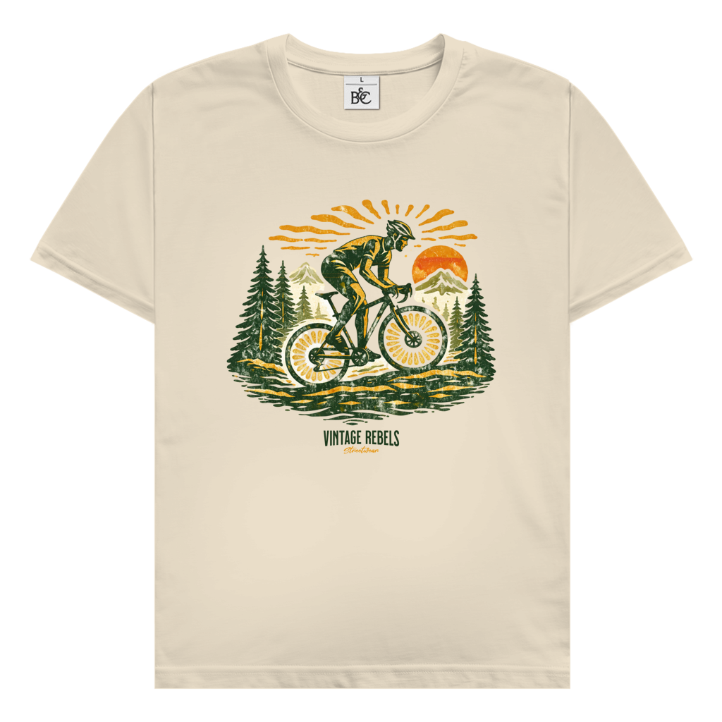 T-Shirt "Radfahren"