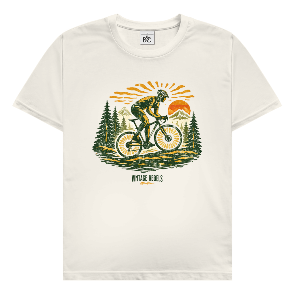 T-Shirt "Radfahren"