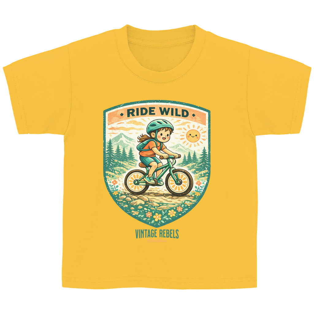 T-Shirt "Ride Wild" für Jungen und Mädchen