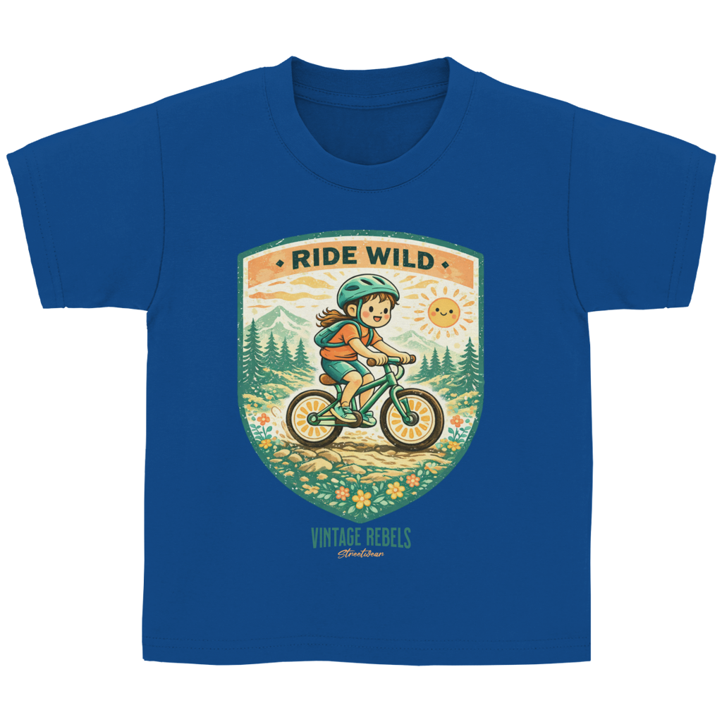 T-Shirt "Ride Wild" für Jungen und Mädchen