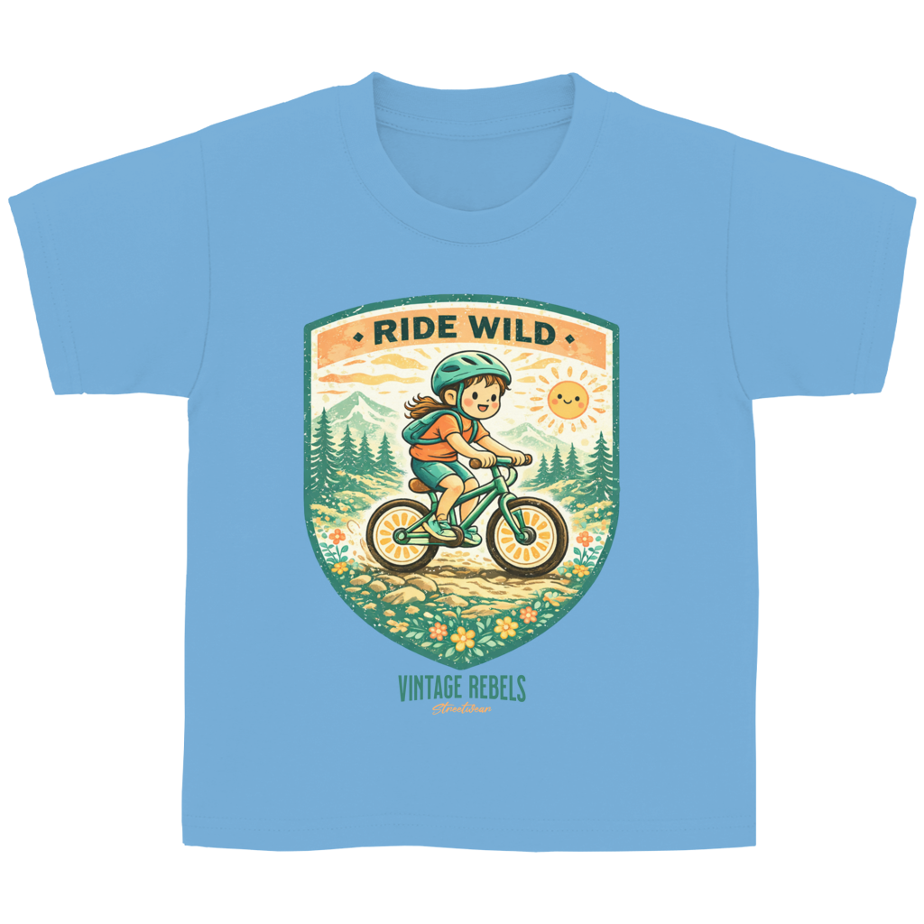 T-Shirt "Ride Wild" für Jungen und Mädchen