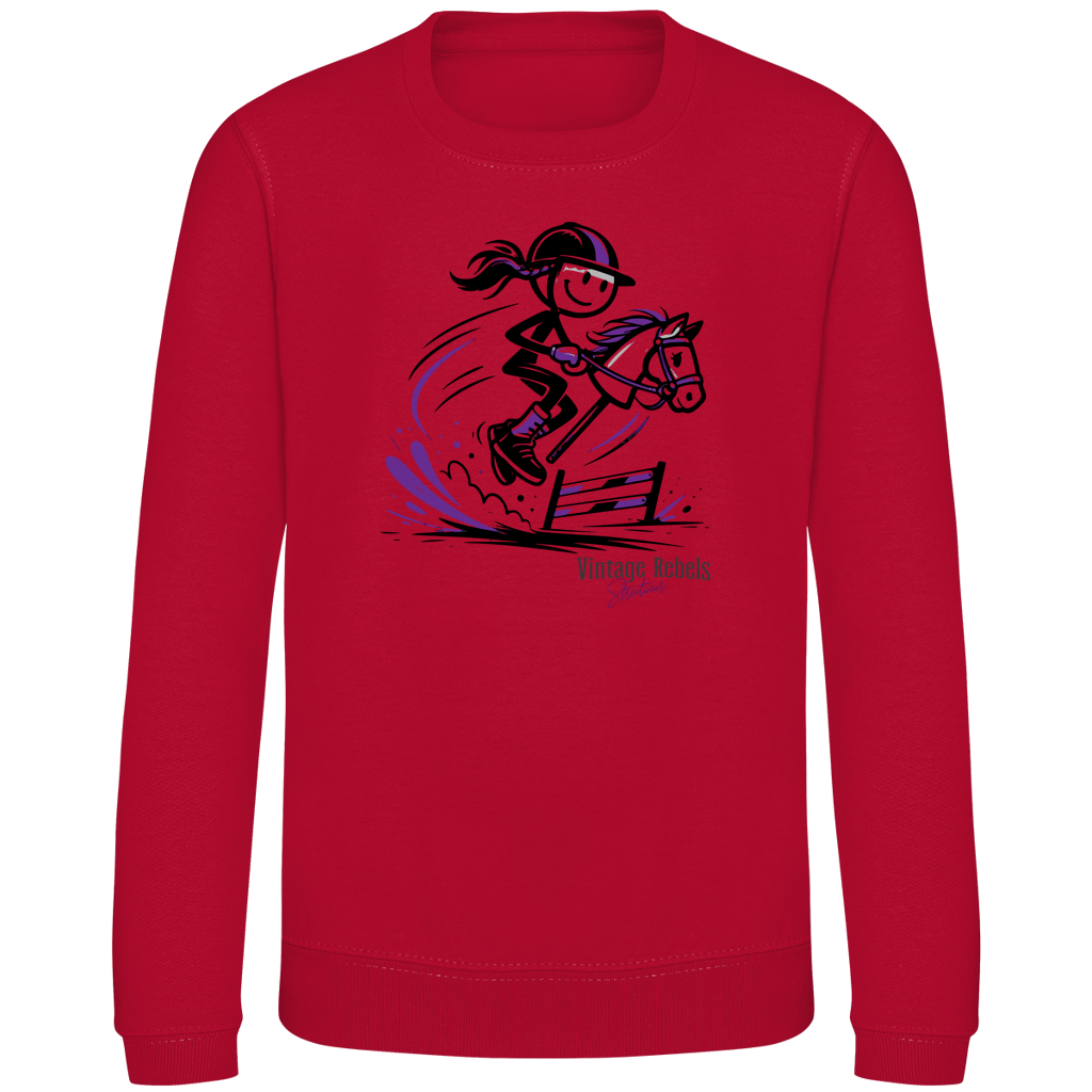 Sweatshirt" Hobbyhorsing" für Mädchen